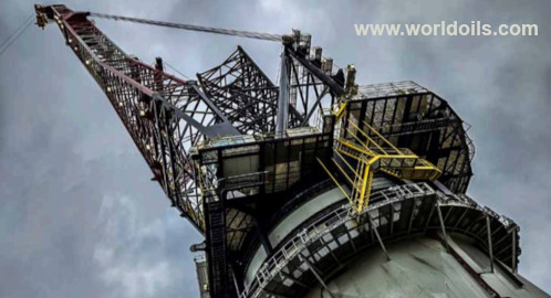 Used 1200T SWL Pedestal Crane for Sale