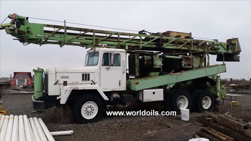 Chicago Pneumatic T650W Used Drill Rig