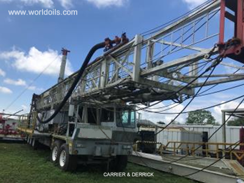 2012 Built Carrier Mounted Telescopic Mast for Sale