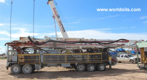 Used IDECO H44 Truck Mounted Drilling Rig for Sale