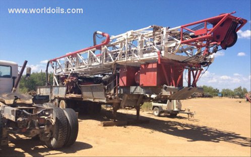 Gardner Denver 2500 Used Drilling Rig for Sale