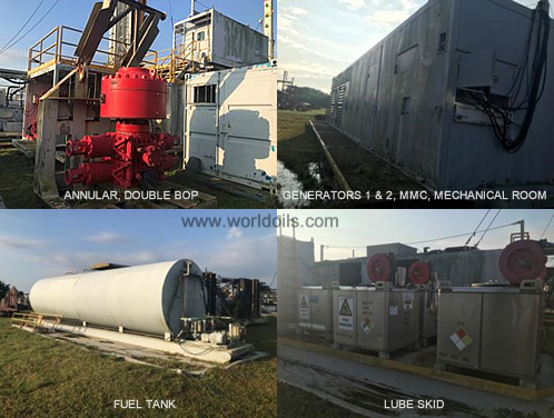 10,000ft Drilling Depth Super Single Rig for Sale