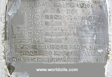 Downington Iron Works Propane Tank for Sale - 1955 Built