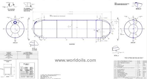 New NGL/LPG Propane Bullet Tanks - 30,000 Gallon - for Sale