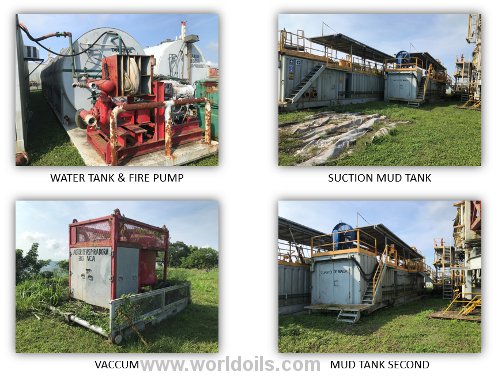 Used Trailer Mounted Drilling Rig - For Sale