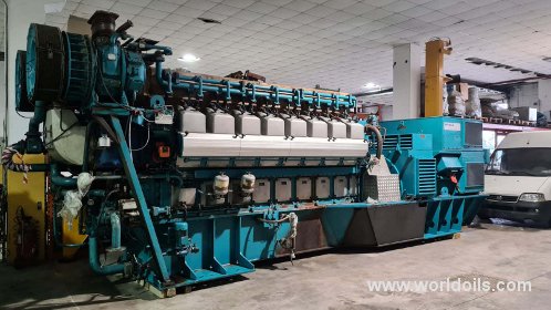 Wartsila WN16V25SG generator - 1994 Built - For Sale