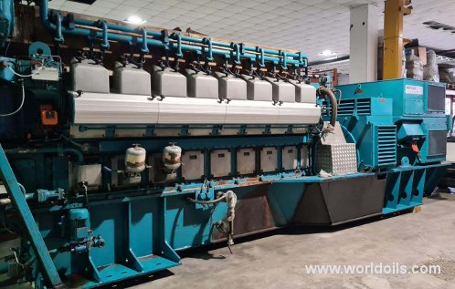 Wartsila WN16V25SG generator - For Sale