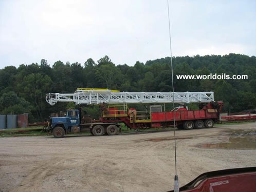 Mechanical Drilling Rig 550 HP