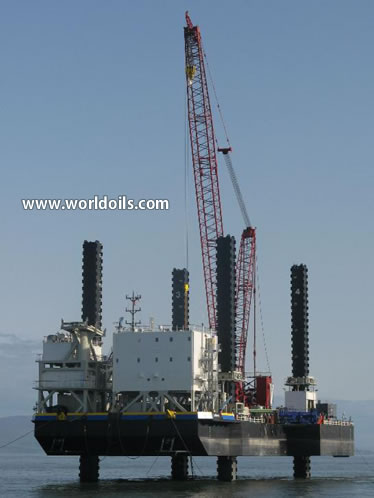 Jackup barge For Wind Farm Construction and Maintenance