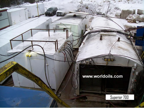 800 HP Winterized Box on Box Land Rig