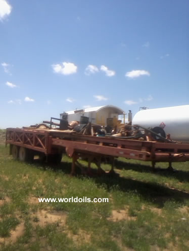 Trailer Mounted Used Drilling Rig for Sale