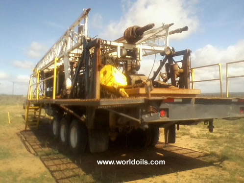 Trailer Mounted Land Drilling Rig for Sale