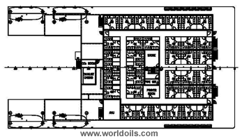 Accommodation Work Barge