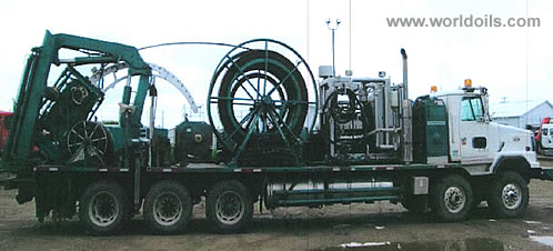 Coiled Tubing Rig for Sale in Canada