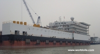 120M Pipe Laying Barge for Charter