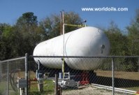 Used Propane Storage Tank - 1962 Built 18,000 gallon - for Sale
