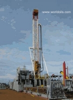 1997 Built Trailer Mounted Super Single Slant Rig for Sale