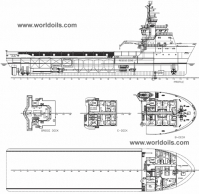 84M Platform Supply Vessel for Sale