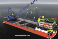 Derrick Lay Barge - 2009 Built - for Sale