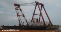 Floating Crane Barge For Sale - 350T