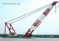 Self-Propelled Floating Crane Barge for Sale