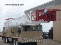 Four Axle Carrier Mounted Land Workover Rig - 375hp - for sale
