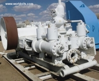 OilWell 218-P 7 1/4” x 18” Duplex Mud Pump - For Sale