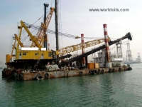 Revolving Piling Barge and Multipurpose Work Vessel for sale