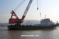 Self Propelled Revolving Floating Crane For Sale