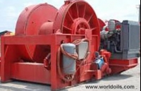 Right Hand Single Drum Winch Skagit Model AED 295 - for Hire