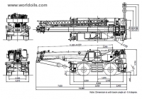 Tadano GR600EX Rough Terrain Crane