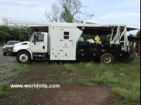 Double Drum Wireline Unit Truck Mounted With Mast for Sale