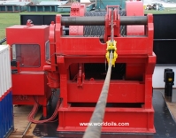 Left Hand Single Drum Winch Skagit Model AED 295 for Lease