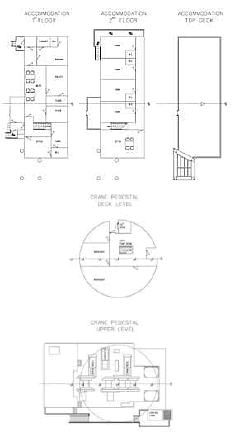 Derrick Barge - Over 73m in length