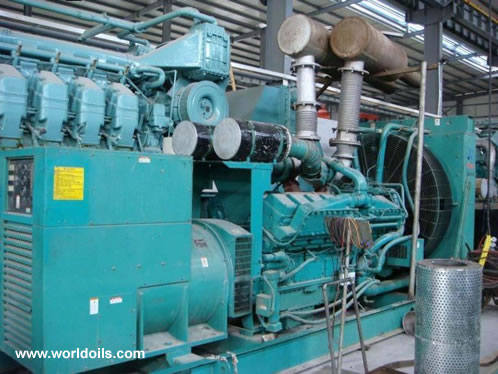 Industrial Gensets with Engine Driven Radiators for Sale