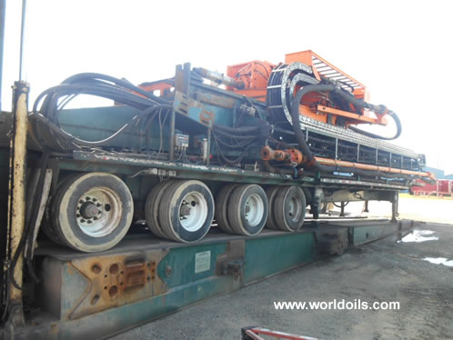  Hydraulic Trailer Mounted Drilling Rig for sale