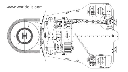 Self Propelled Jack Up Barge