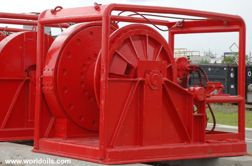 Single Drum Winch Markey Model DES 26 - for Hire