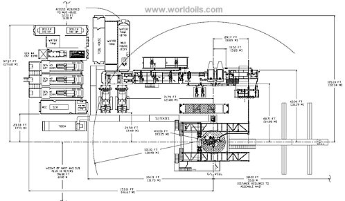 Land Drilling Rig for Sale - 1000hp - Used and Modified