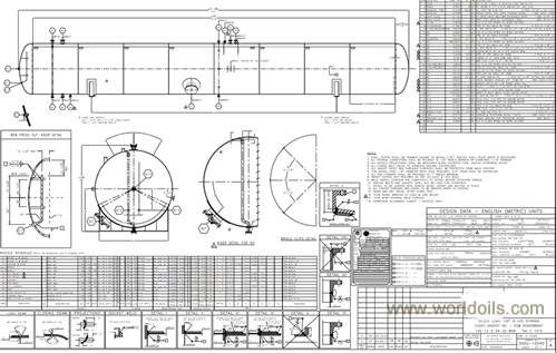 60,000 Gallon NGL & LPG Propane Storage Tanks for Sale