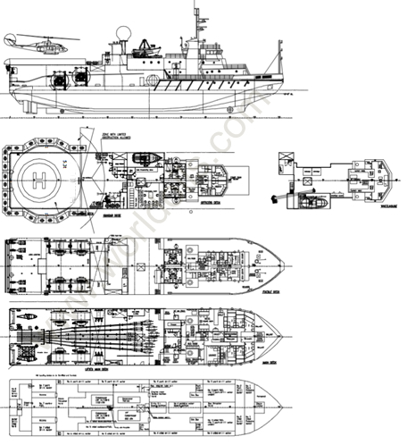 Seismic Vessel - 1985 Built for Sale
