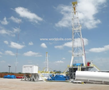 National 80UE - 1000 HP SCR drilling rig for sale