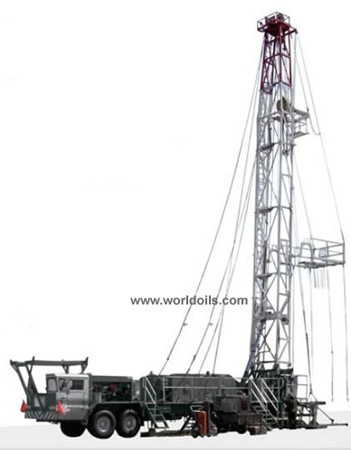 Freestanding Service rig for sale - Newbuilt 450 hp 