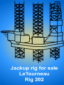 Le Tourneau - Jackup Rig For Sale - 1975 built