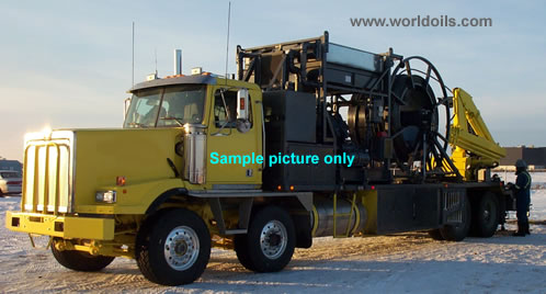 New coiled tubing rig for sale