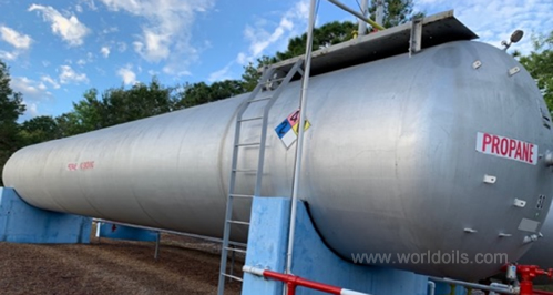 1948 Built 18,000 LPG Propane Tank - For Sale