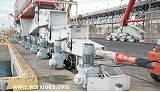 Krupp Shiploader and Dock Conveyor - 8200 metric tph