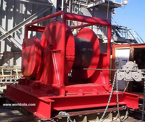 Single Drum Winch Markey Model DES 26 for Charter