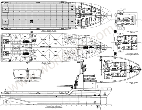 Used OSV - 220ft - for Sale
